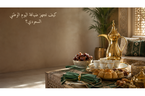 كيف تجهز ضيافة اليوم الوطني السعودي؟