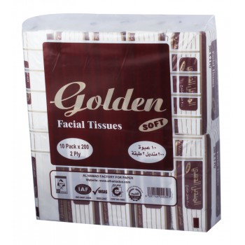 مناديل وجة- الذهبي - 10 قطع