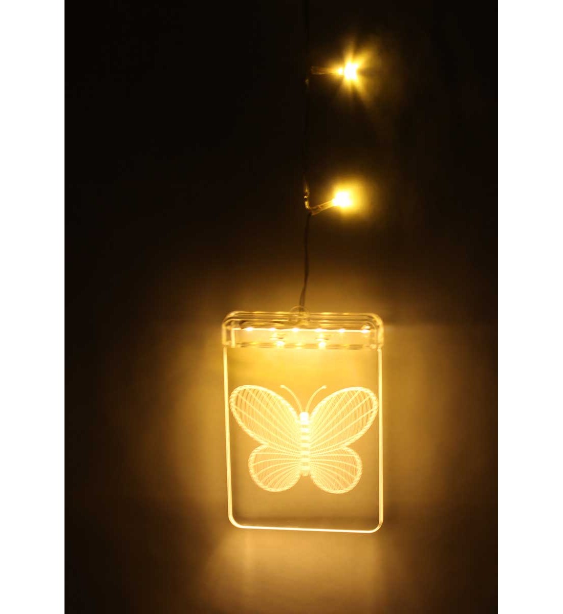 تعليقة مضيئة ببطارية 17*12*57سم