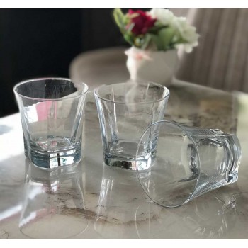 طقم كاسات زجاج 3 قطع متعدد الاستخدام TRU338