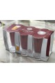 Z9005 Multi-use Glass Cup Set 6 Pieces