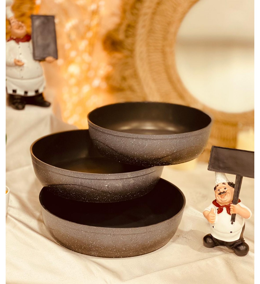 Granite oven cake tray 27 cm