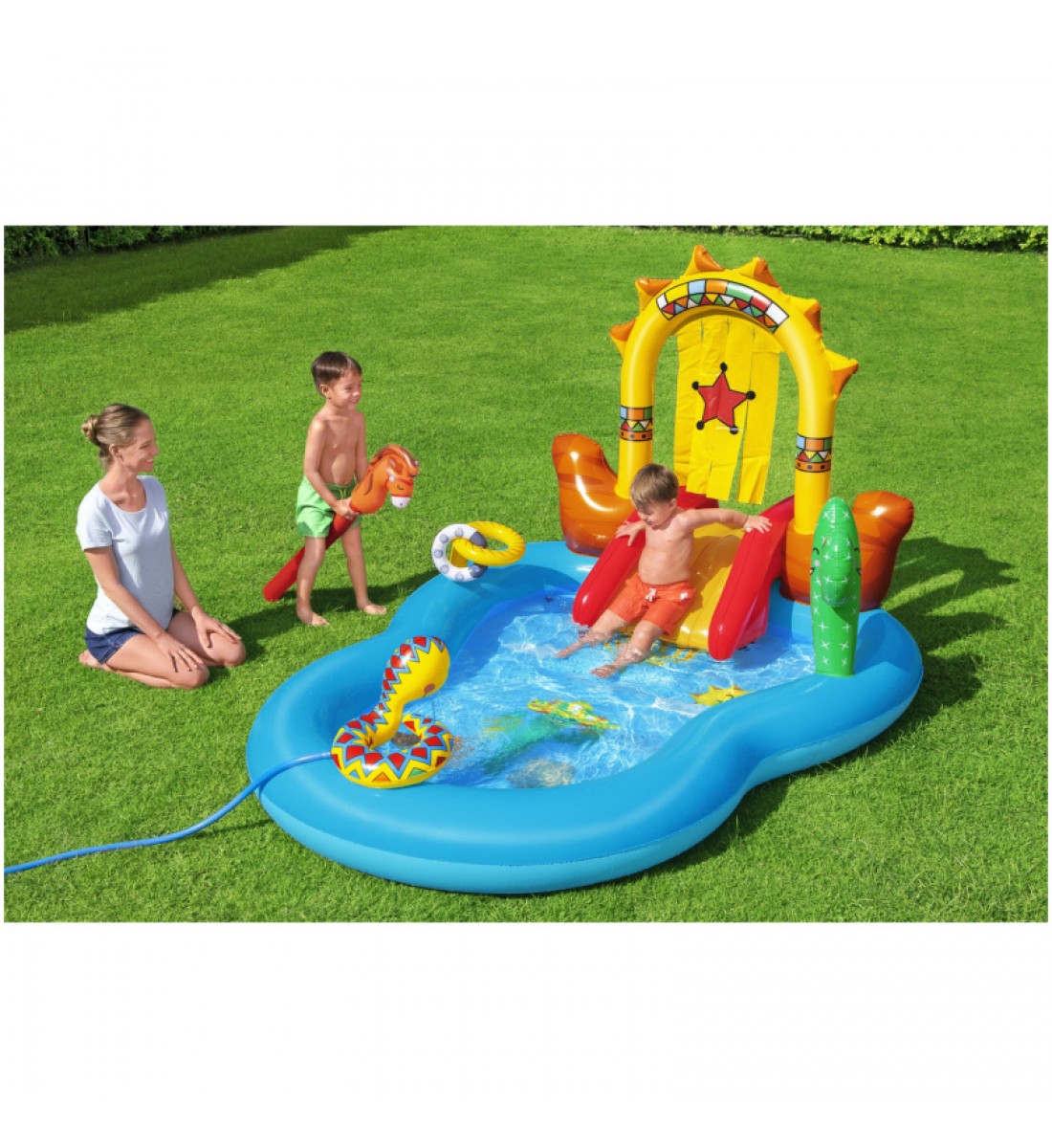   Layers Round Inflatable Pool 