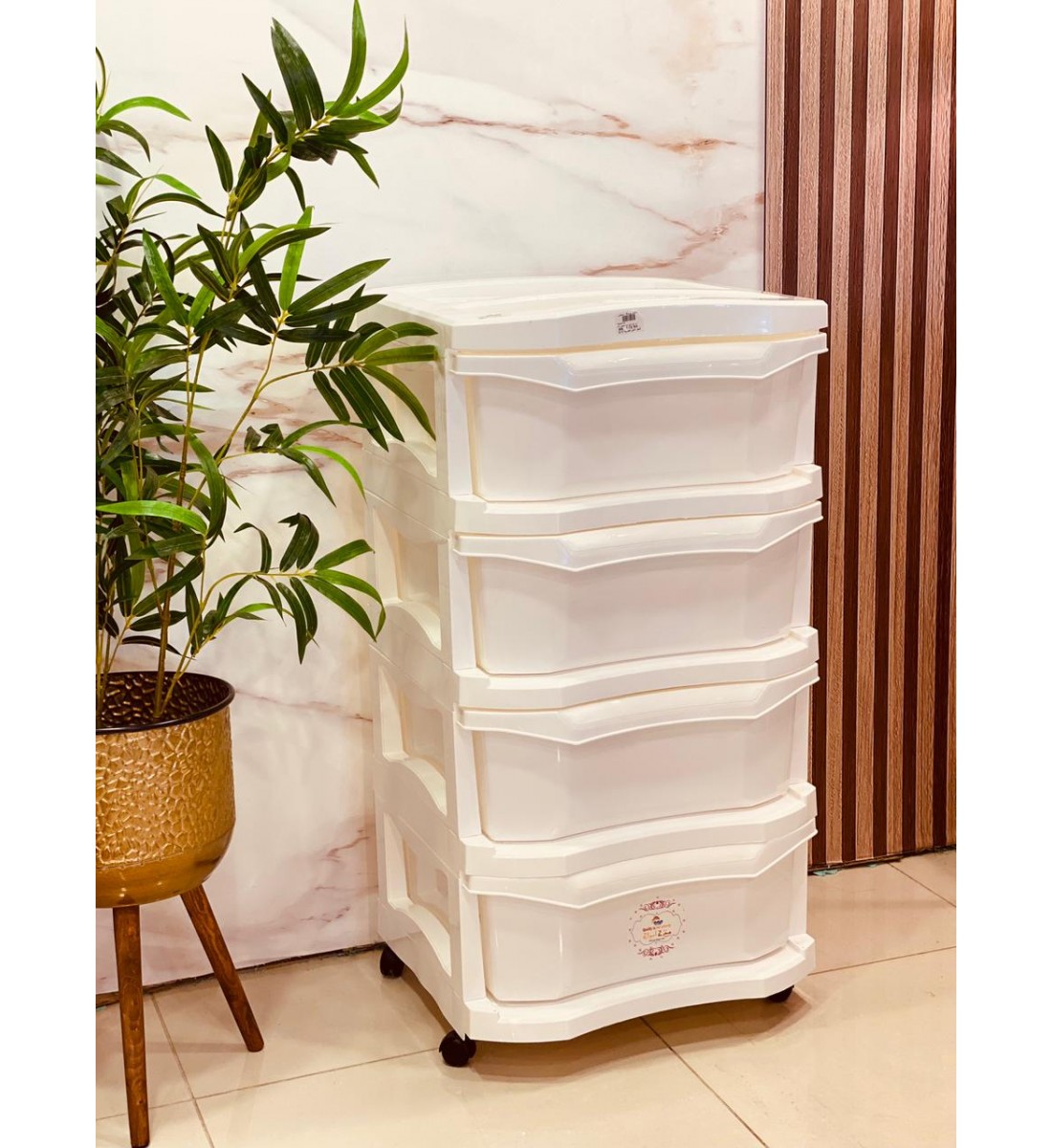 ادراج ورفوف تنظيم الاغراض - 4 دور بلاستيك ادراج ورفوف تنظيم الاغراض - 4 دور بلاستيك