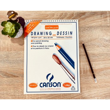 كراسة رسم عرفات 14 ورقة 32*24سم