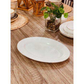  صحن تقديم سراميك 35 * 24 سم