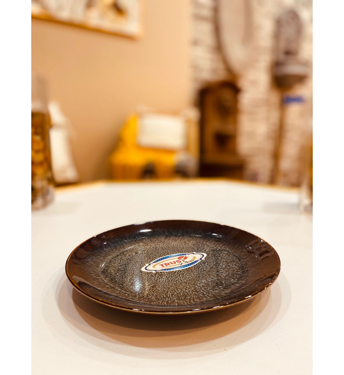 Ceramic bowl, round shape, 20 cm