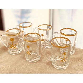 طقم بيالات مزخرف ذهبي طقم بيالات مزخرف ذهبي