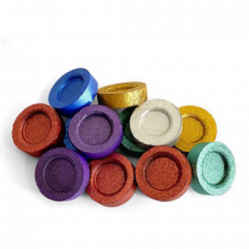 فحم الذهبي ملون درجة أولى سريع الاشتعال للعود والمعمول عدد 40قرص