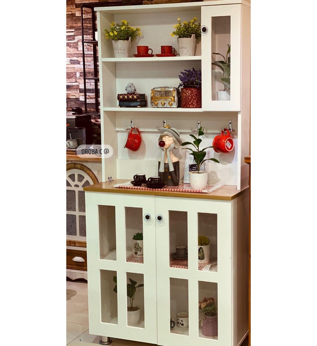 دولاب درج كافي 2 باب حشبي مقاس 81*33*178سم دولاب درج كافي 2 باب حشبي مقاس 81*33*178سم