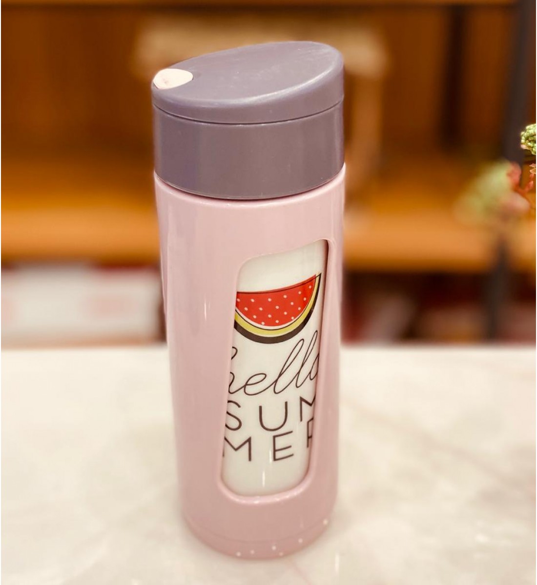 Ceramic heat preservation cup