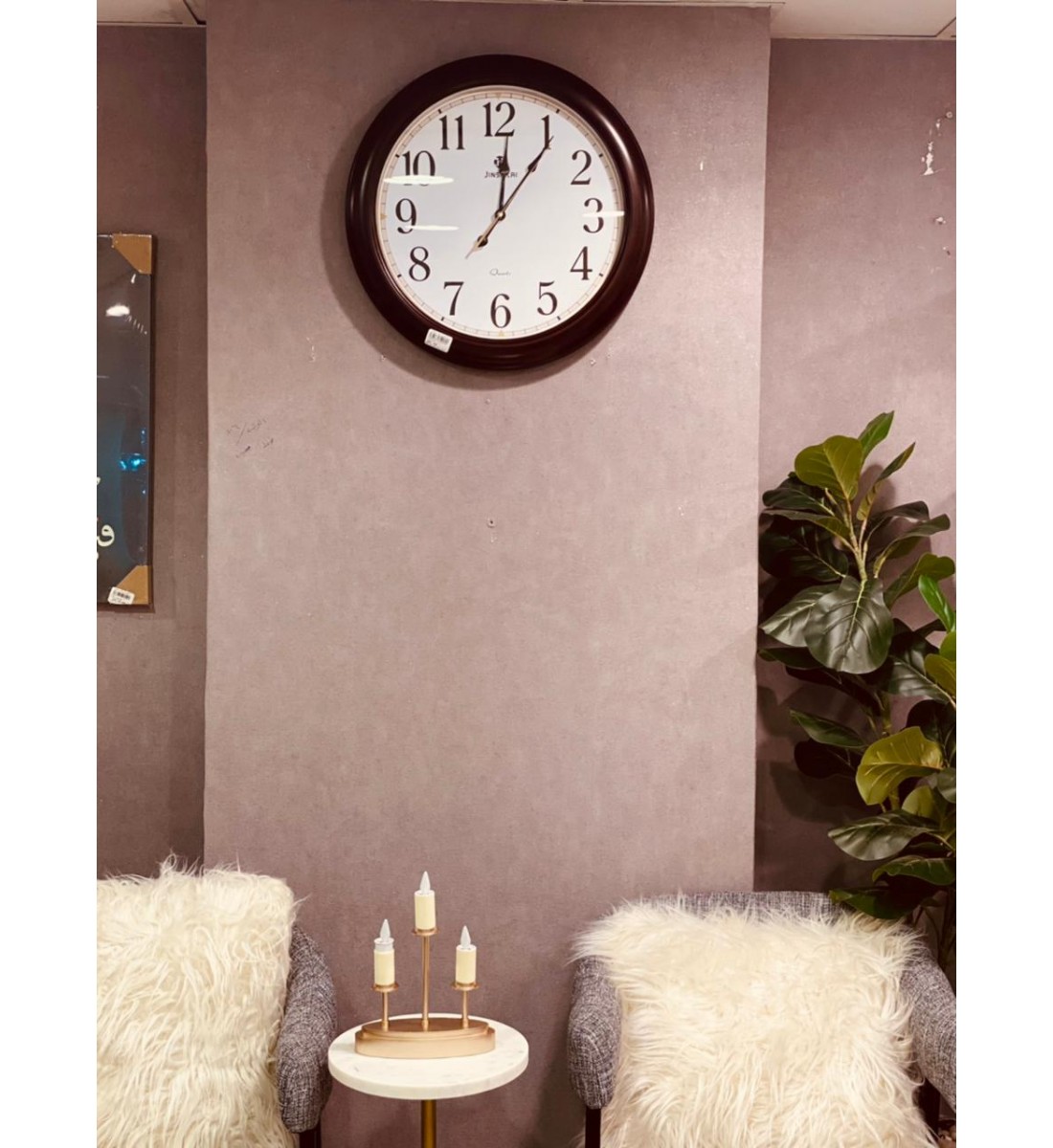 ساعة حائط دائري 47 سم ساعة حائط دائري 47 سم