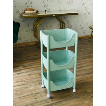 ارفف تخزين بلاستيك 3 دور 