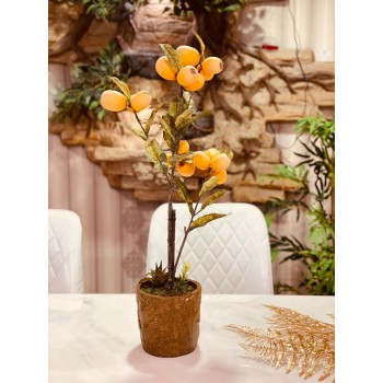 شجر تزيين صناعي مع مركن 60 سم 