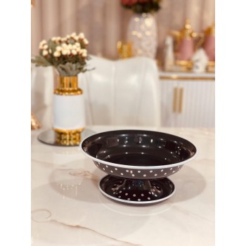 صحن تقديم معدن 26 سم 