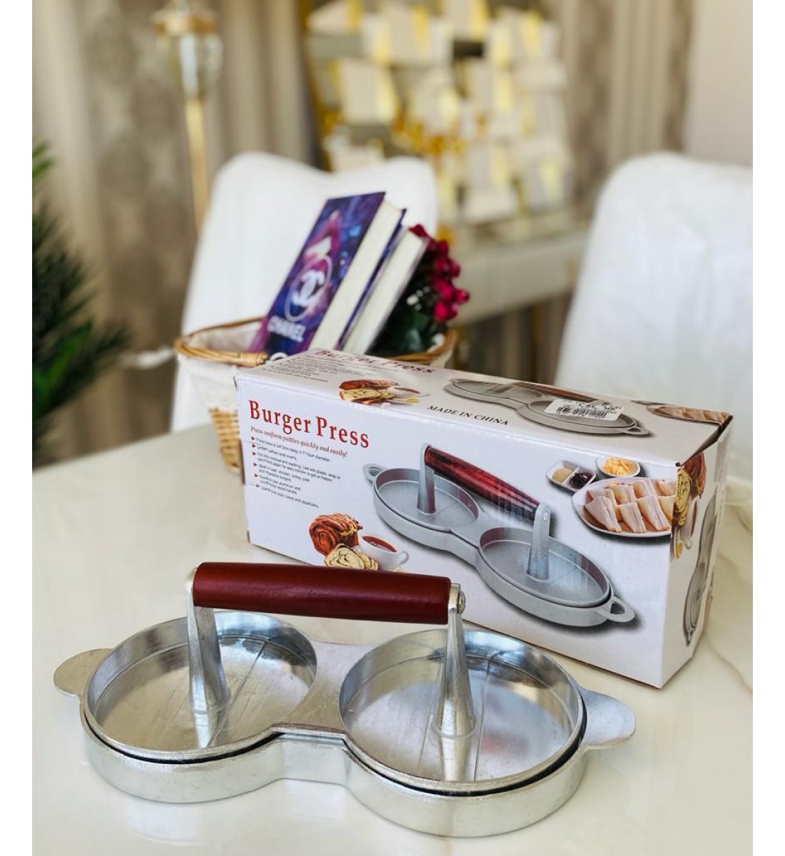 مكبس همبرقر يدوي 