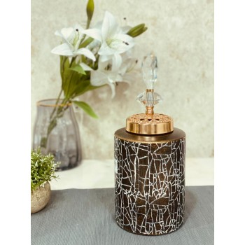 فازة سراميك رخامي 32 سم 