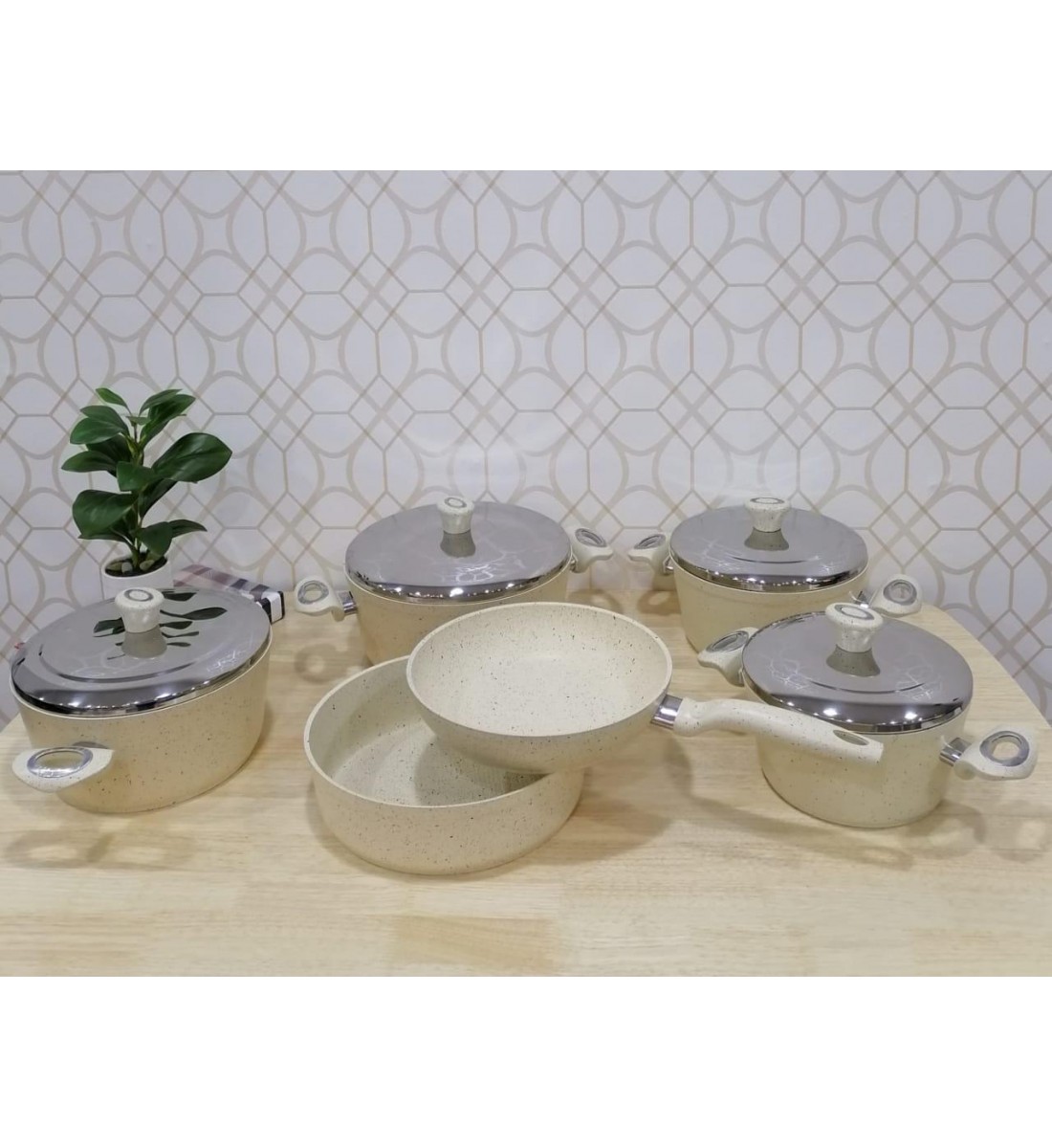 Ceramic pots set 10 pieces Turkish
