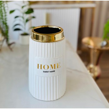 فازة سراميك لديكور المنزل 27 سم 