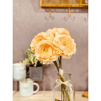 مسكة ورد صناعي عدد 9 حبة 