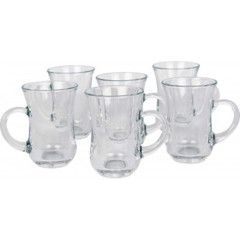 طقم بيالات شاي 6 قطع