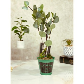 شجر تزيين صناعي مع مركن 58*27 سم 