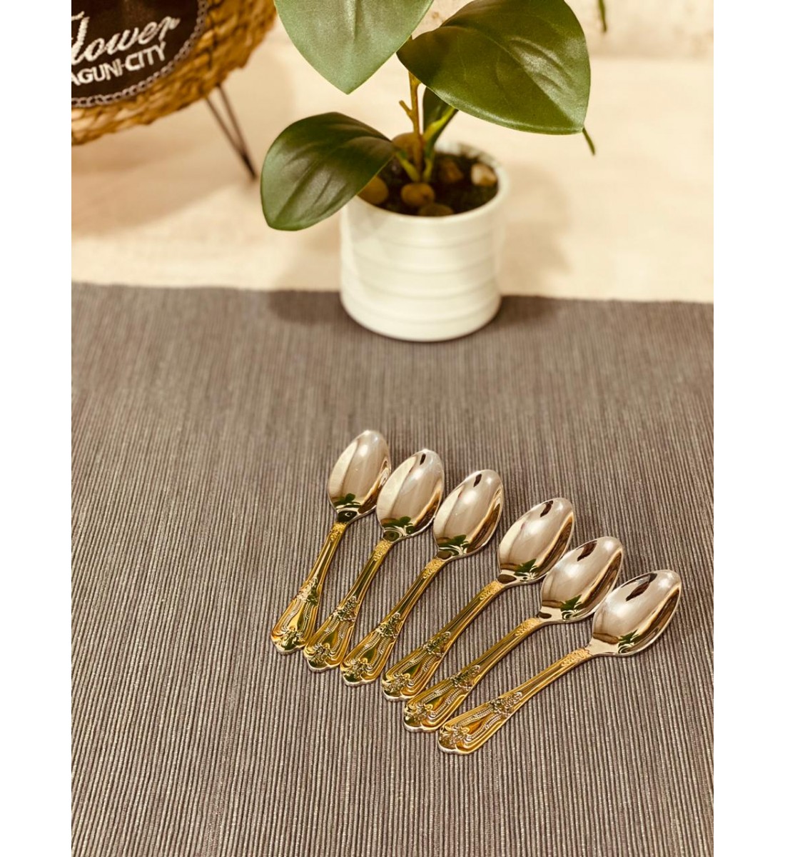 Golden Spoonfuls of Steel