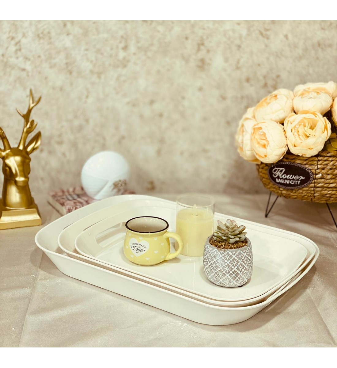 طوفرية تقديم ميلامين 45*30 سم