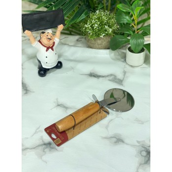 قطاعه عجين استيل _ بيد خشب