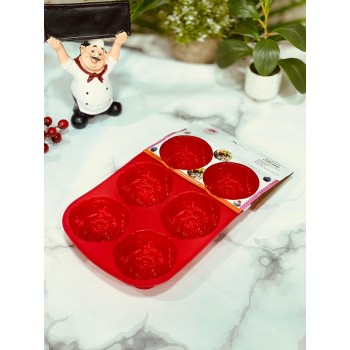  قالب كيك سليكون 6 عين 