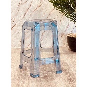 كرسي بلاستيك شفاف مقاس 30*30*50 سم 