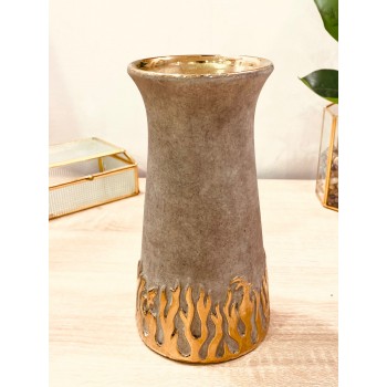 فازه سراميك _ بشكل انيق 21*10سم