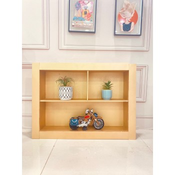 ديكور مكيف شباك خشب  لون بيج مقاس 30*21.5 سم 