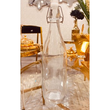 قارورة زجاج بغطا 32*3سم