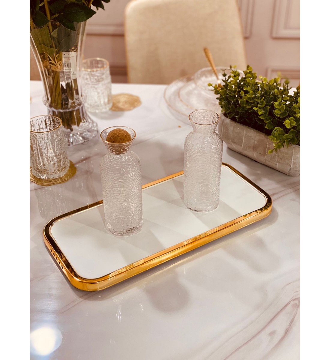  طوفرية تقديم لونين 38 * 18 سم 