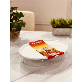 صواني فرن زجاج , بايركس بيضاوي 3.2 لتر