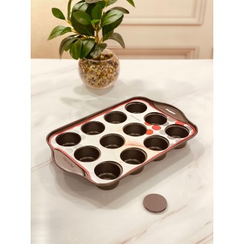  قالب كب كيك مستطيل 12 عين