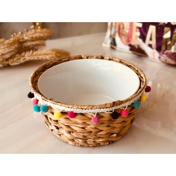 بادية سراميك ملبس خوص 