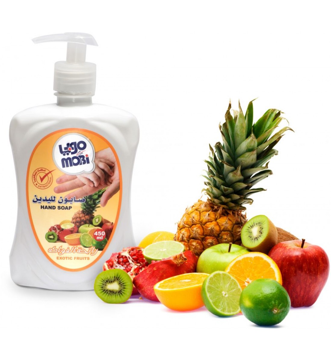 Mobi Liquid Hand Soap - Fruit - 450 ml