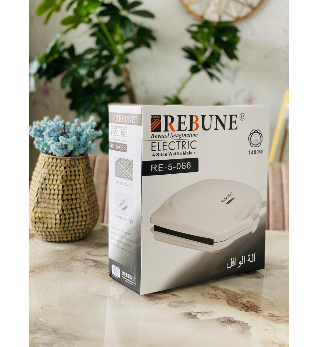 صانعة الوافل حجم كبير من ريبون RE-5-066