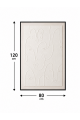 لوحة ديكور بإطار أسود مقاس 120 × 80 سم لوحة ديكور بإطار أسود مقاس 120 × 80 سم