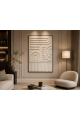 لوحة ديكور بإطار أسود مقاس 80 × 120 سم لوحة ديكور بإطار أسود مقاس 80 × 120 سم