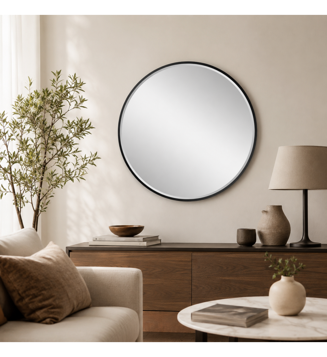مراية بأطار لون أسود
مقاس 90× 90 سم مراية بأطار لون أسود
مقاس 90× 90 سم