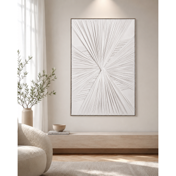 لوحة ديكور بإطار ذهبي مقاس 100 × 150 سم