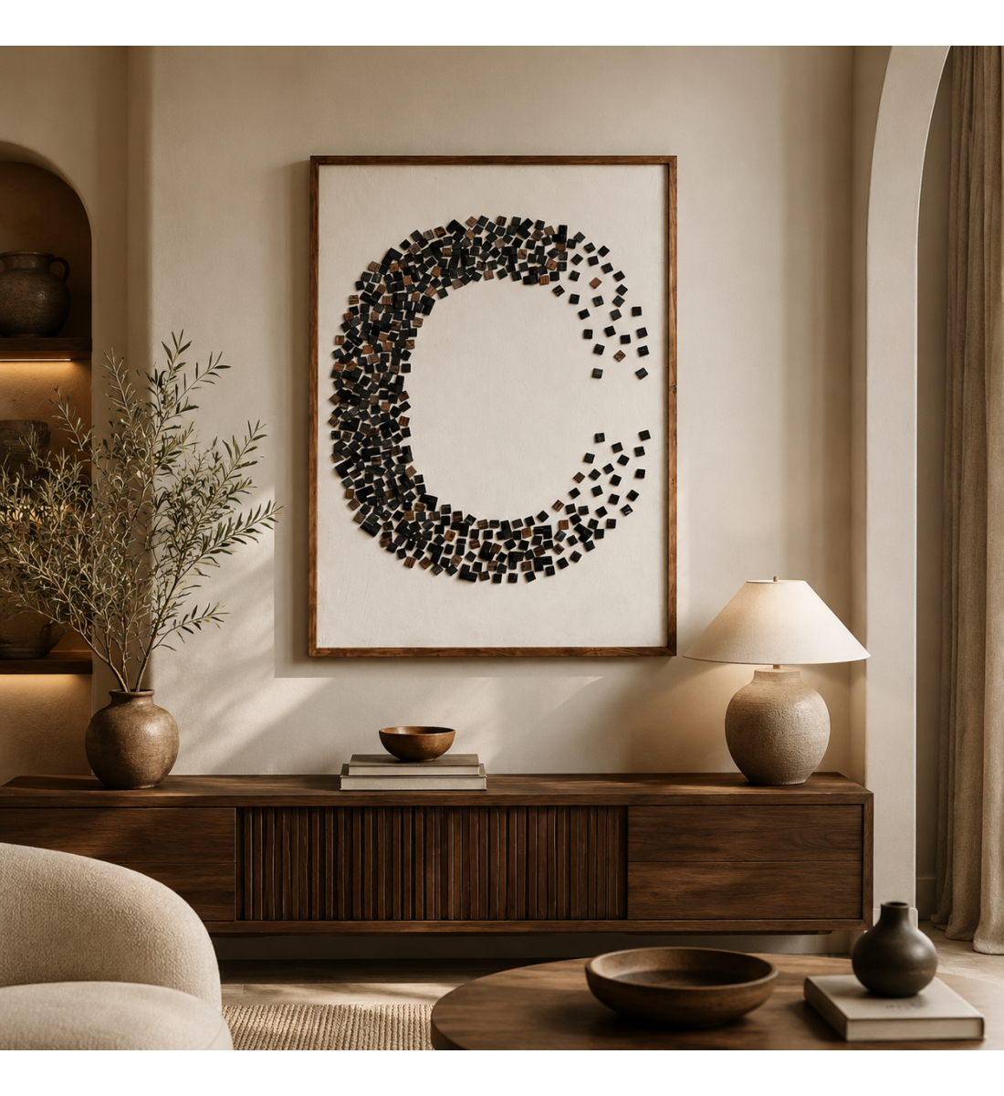 لوحة فنية للحائط مقاس 120 × 80 سم