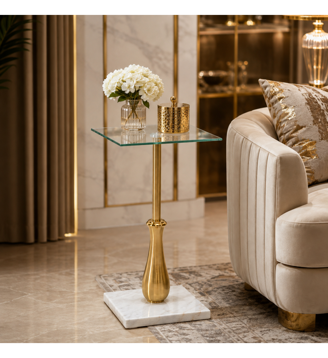 طاولة خدمة مفرد ذهبى
بتصميم عصرى و أنيق طاولة خدمة مفرد ذهبى
بتصميم عصرى و أنيق