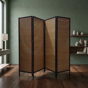 بارتشن مودرن بني مقاس ٥٠×١٨٠ سم