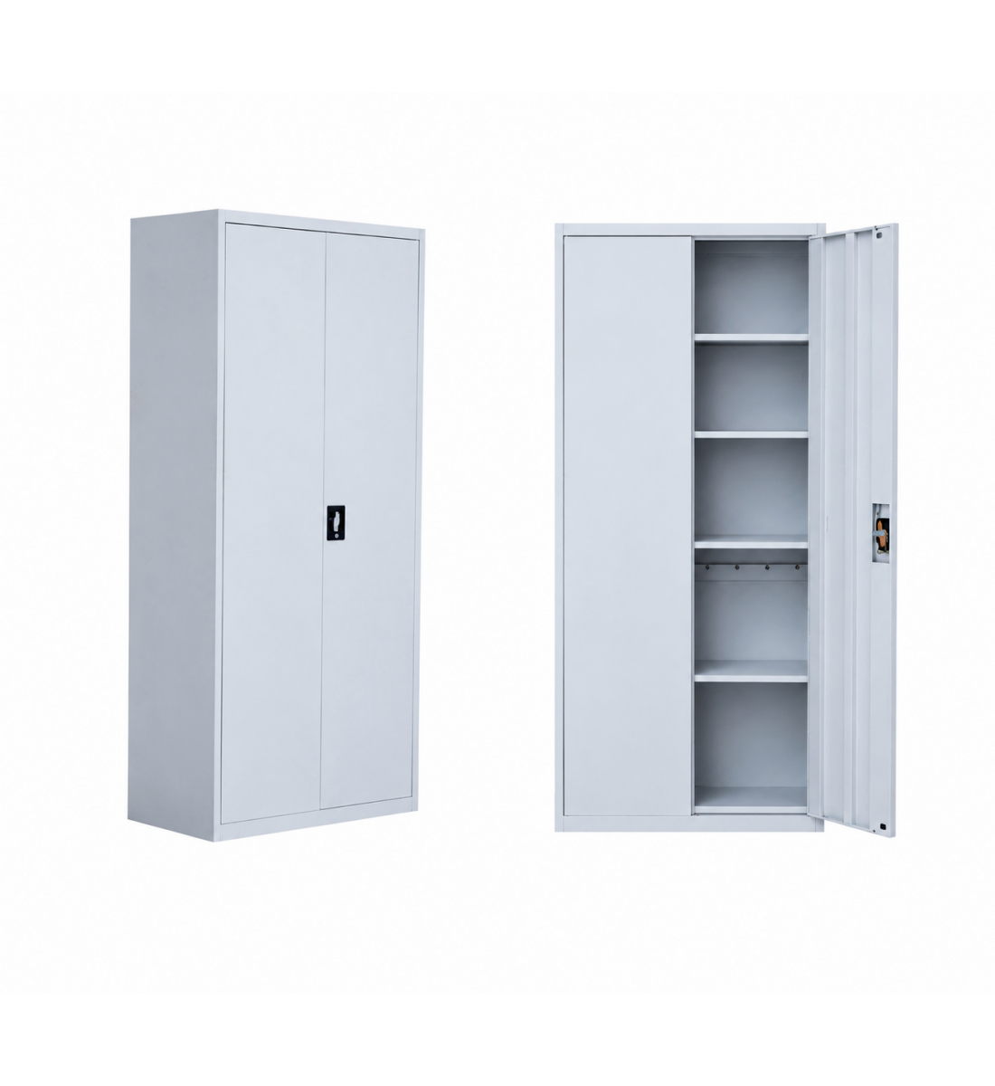 دولاب مستندات حديد باللون الرمادي مقاس 185 × 85 سم دولاب مستندات حديد باللون الرمادي مقاس 185 × 85 سم