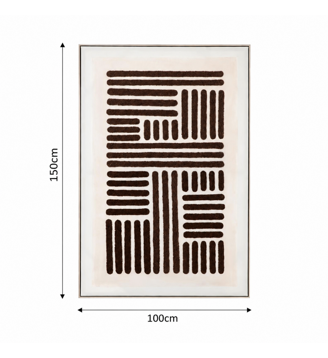 لوحة ديكور بإطار ذهبي مقاس 100 × 150 سم لوحة ديكور بإطار ذهبي مقاس 100 × 150 سم