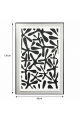 لوحة ديكور بإطار أسود مقاس 120 × 80 سم لوحة ديكور بإطار أسود مقاس 120 × 80 سم